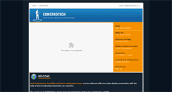 Desktop Screenshot of constrotech.co.in