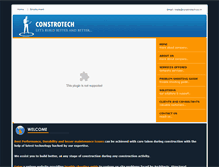 Tablet Screenshot of constrotech.co.in